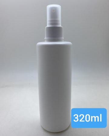 新春煙火價 (5入裝/320ml)HDPE[2號]白色噴瓶/化妝瓶 台灣 