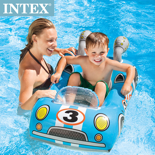 特惠價!(不挑款)【INTEX】可愛立體造型游泳圈 (59380)