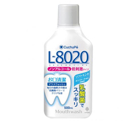 【日本L8020】乳酸菌漱口水(500ml/不含酒精)(可有效對抗口 