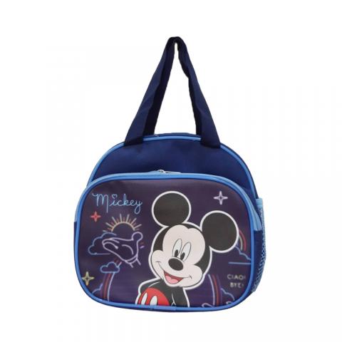 (藍色米奇)Disney迪士尼 正版兒童可愛便當餐袋Mi6A32-A @ 