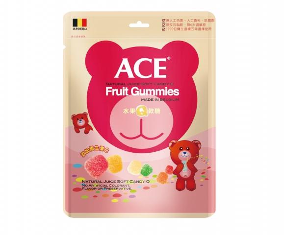 (水果Q軟糖)【ACE】比利時Q軟糖量販包系列240g @零食點心 