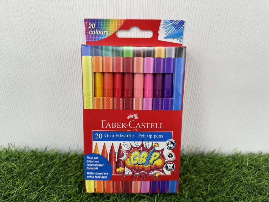 輝柏 FABER-CASTELL 握得住抗壓彩色筆20色(型號155320) @ 