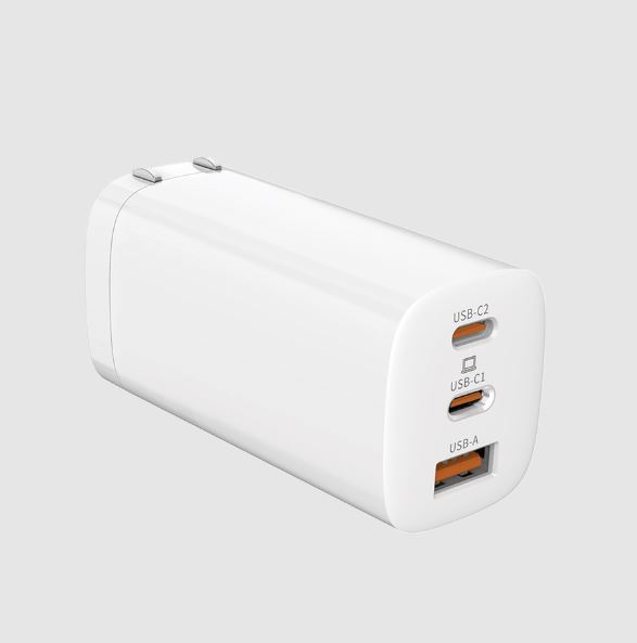 (白色) MCK科技 三孔快充充電器65W  MCK-U365 @手機周邊