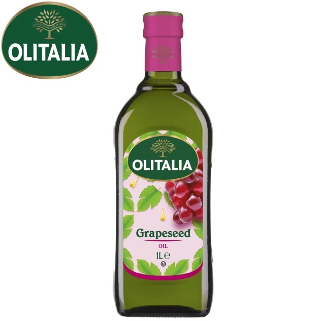 (箱購12入)【Olitalia奧利塔】葡萄籽油-1L 免運(義大利原 