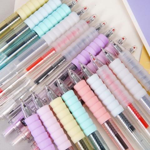 (60支/大約50黑5藍5紅)超好寫按動中性筆0.5mm.一次購足省 