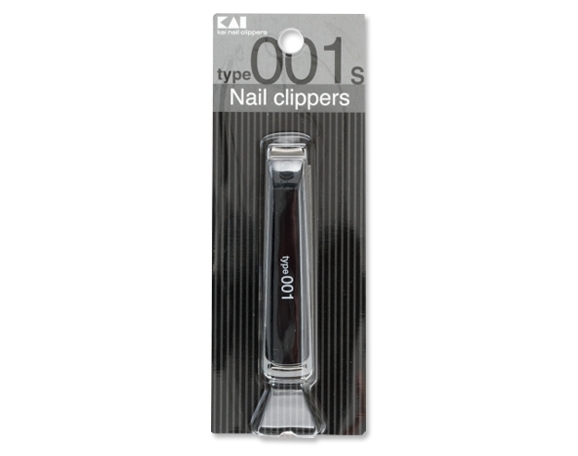 日本熱銷(黑/S)KAI不鏽鋼指甲剪(001系列KE-0120)@指甲美妝 