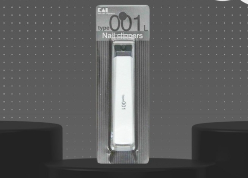 日本熱銷 (白/L)KAI不鏽鋼指甲剪(001系列KE-0124) @指甲美 