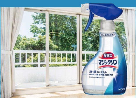 日本KAO花王 玻璃光亮清潔劑400ml @清潔