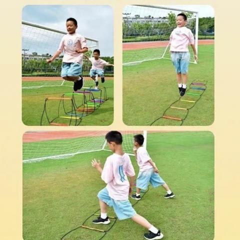 敏捷跳格梯(8格/彩色/約3.2公尺) 體能遊戲訓練 平衡協調體 