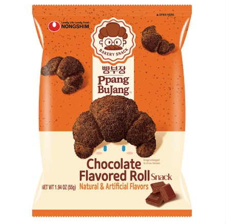 1129搶購趴 農心麵包部長 巧克力味可頌造型餅乾 @點心零食 