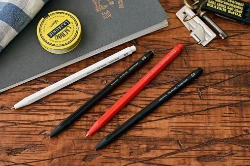 (0.5mm/白)日本 KOKUYO 六角自動鉛筆 @文具自動鉛筆筆芯