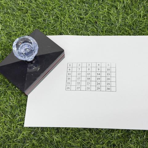 (超大!8*5公分)老師點名點作業神器(數字1-30)連續印章/家 