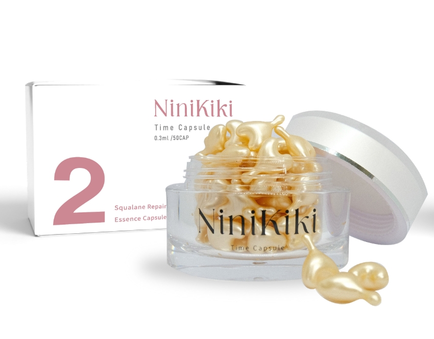 NINIKIKI (一罐/50顆)2號角鯊修護精華膠囊 @保養美妝