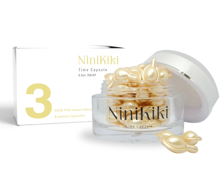 NINIKIKI (一罐/50顆)3金箔瞬導精華膠囊 @保養美妝