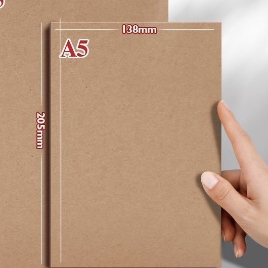 A5 加厚空白筆記本(厚達256頁)