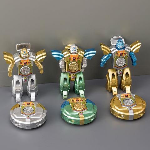 會變形的機器人陀螺／手腦並用．越玩越專注