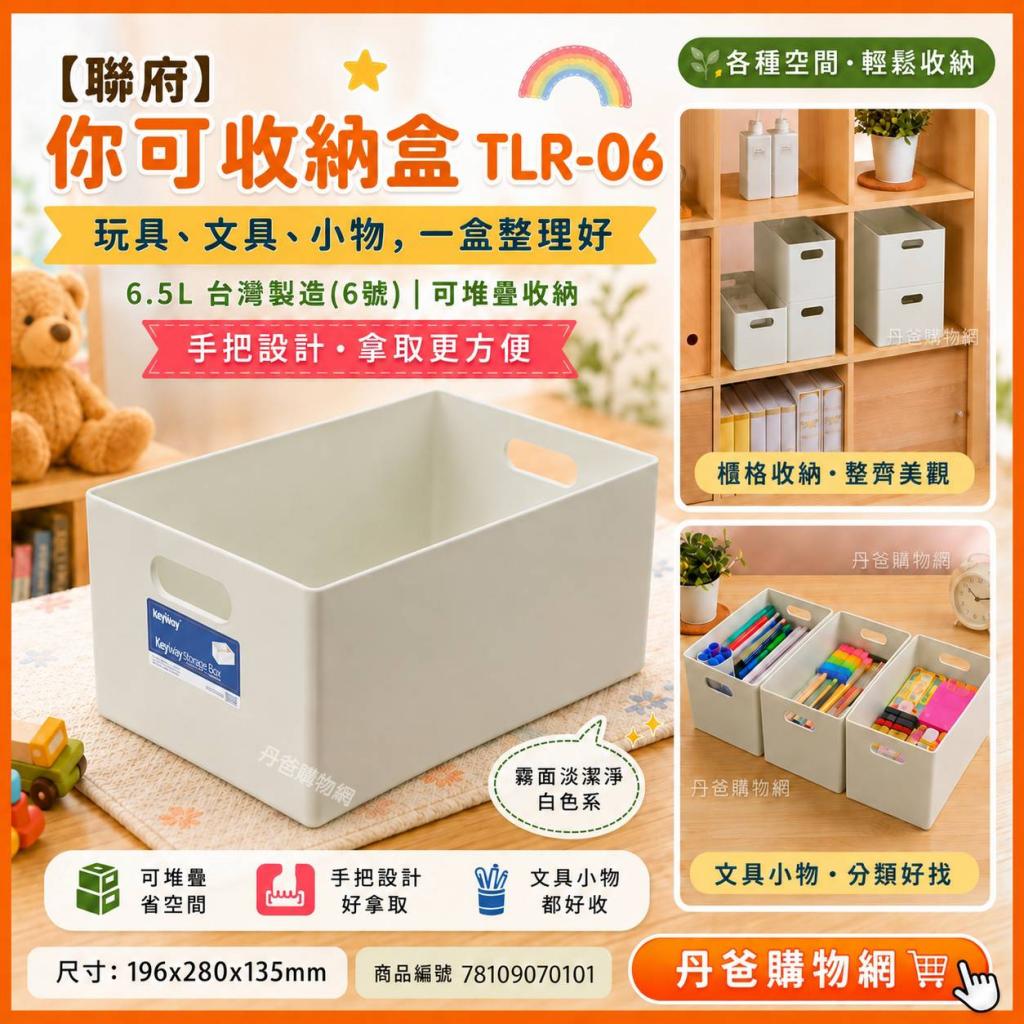 6.5L(許願品)台灣製造(6號)【聯府】你可收納盒 TLR-06(可 