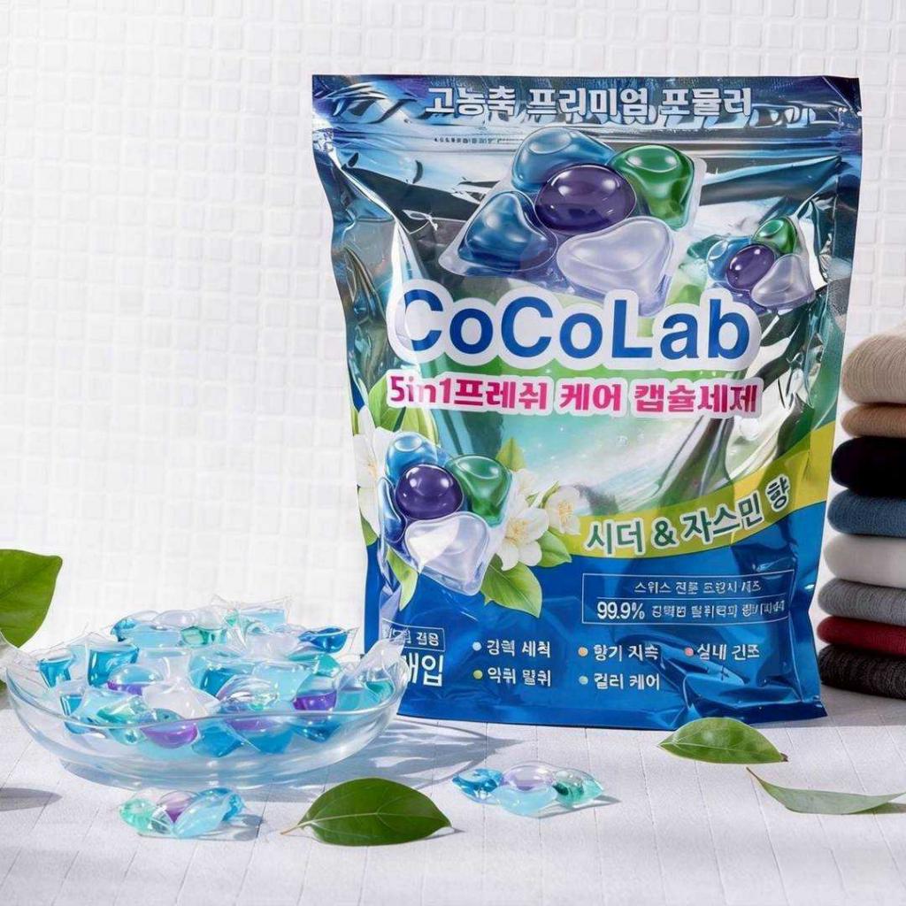 (64入)韓國製造 CoCoLab 東大門療癒香氛極淨洗衣球8g @香 