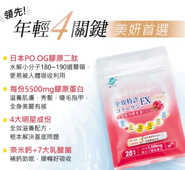 美顏 美妍 肌膚 玻尿酸保健品營養品