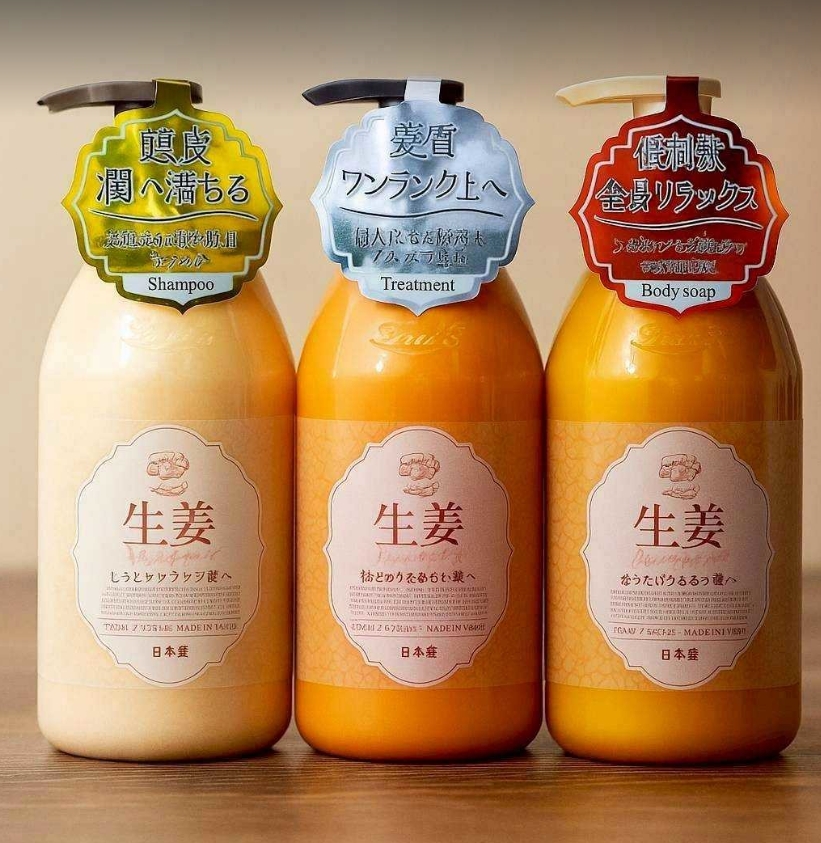 清潔肌膚洗澡頭髮