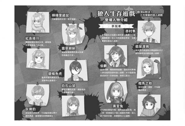 狼人殺套書小說