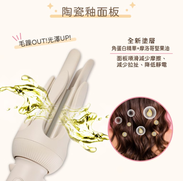 頭髮秀髮直髮夾負離子